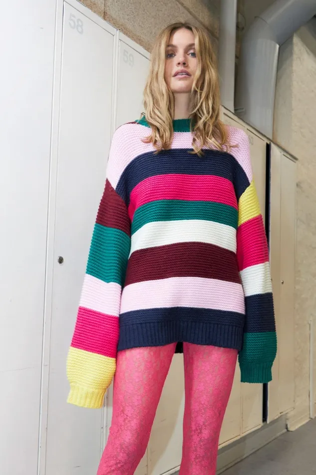 Women Lollys Laundry Knitwear Silas Jumper Multi