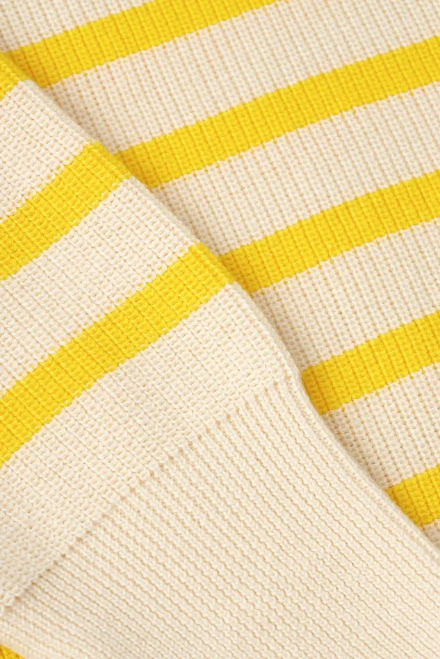 Women Lollys Laundry Knitwear SwanLL Jumper LS Yellow