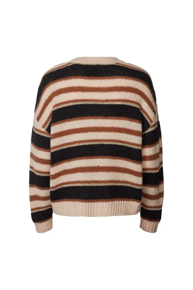 Women Lollys Laundry Knitwear Terry Jumper Stripe