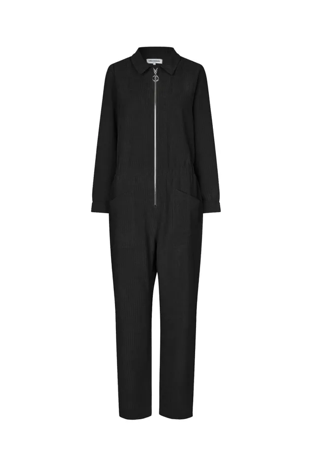 Women Lollys Laundry Pants Shorts Aberdeen Jumpsuit Black