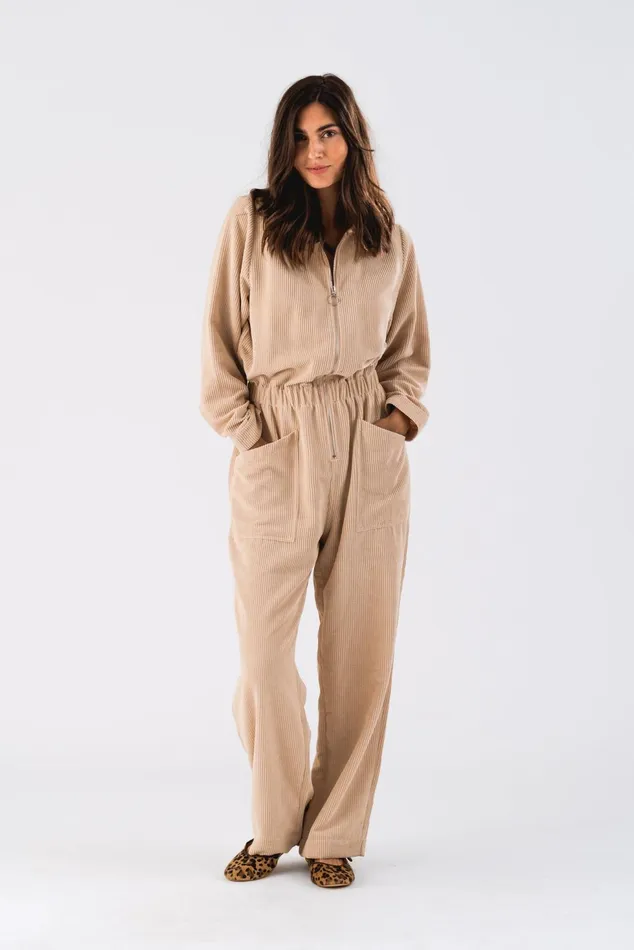 Women Lollys Laundry Pants Shorts Aberdeen Jumpsuit Sand