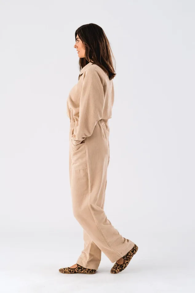 Women Lollys Laundry Pants Shorts Aberdeen Jumpsuit Sand
