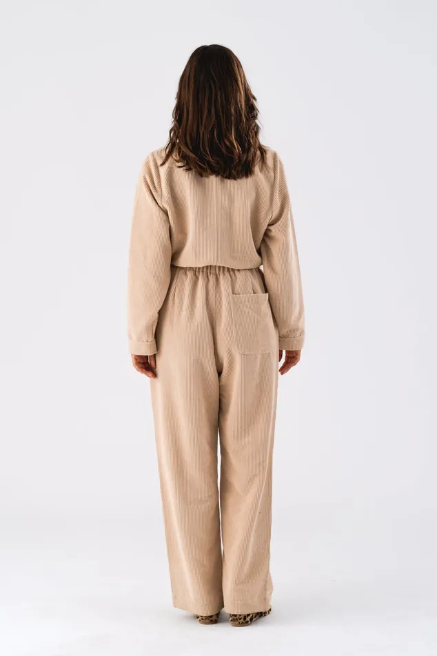 Women Lollys Laundry Pants Shorts Aberdeen Jumpsuit Sand