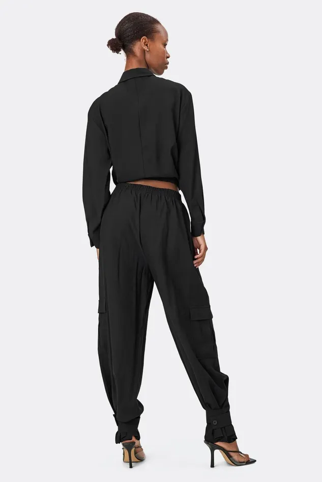 Women Lollys Laundry Pants Shorts Baja Pants Black