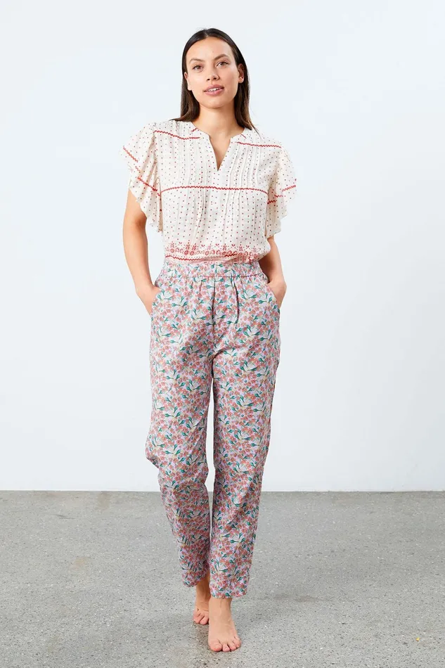Women Lollys Laundry Pants Shorts Bill Pants Flower Print