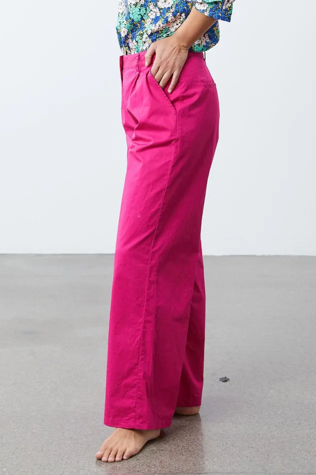 Women Lollys Laundry Pants Shorts Birch Pants Neon Pink