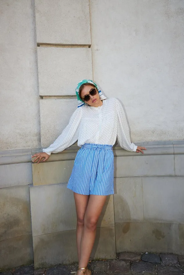 Women Lollys Laundry Pants Shorts Blanca Shorts Blue