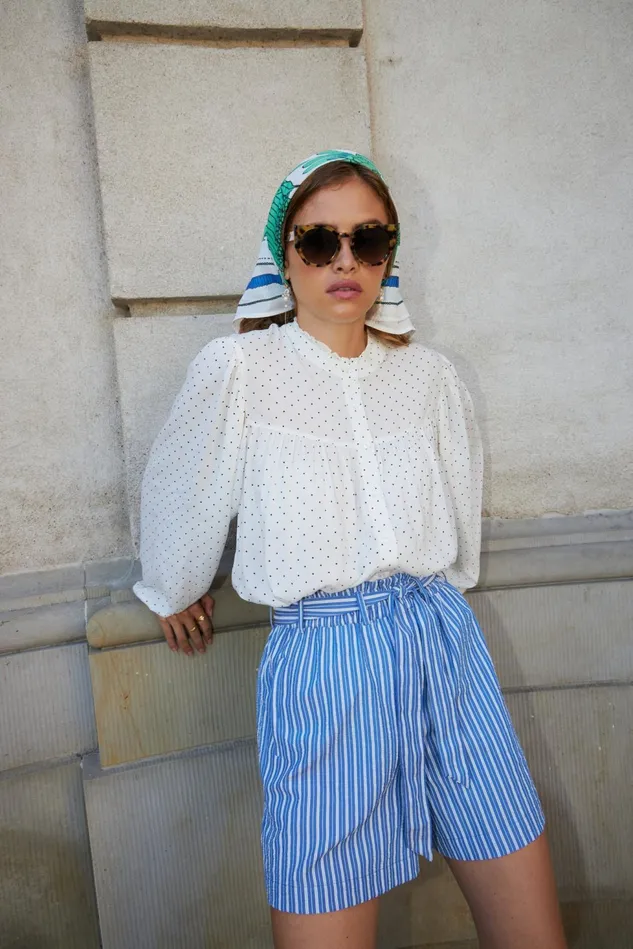 Women Lollys Laundry Pants Shorts Blanca Shorts Blue