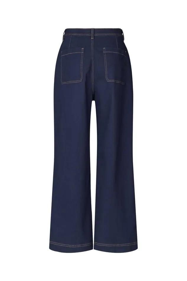 Women Lollys Laundry Pants Shorts Florida Pants Dark Blue