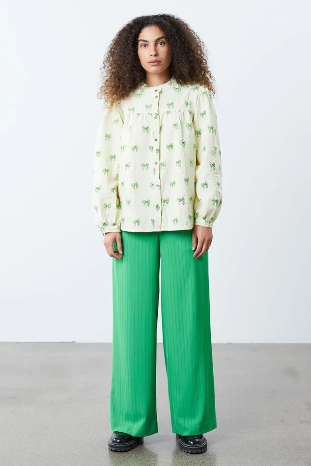 Women Lollys Laundry Pants Shorts Leo Pants Green