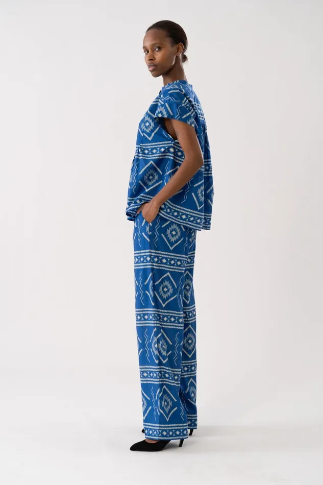 Women Lollys Laundry Pants Shorts RitaLL Pants Blue
