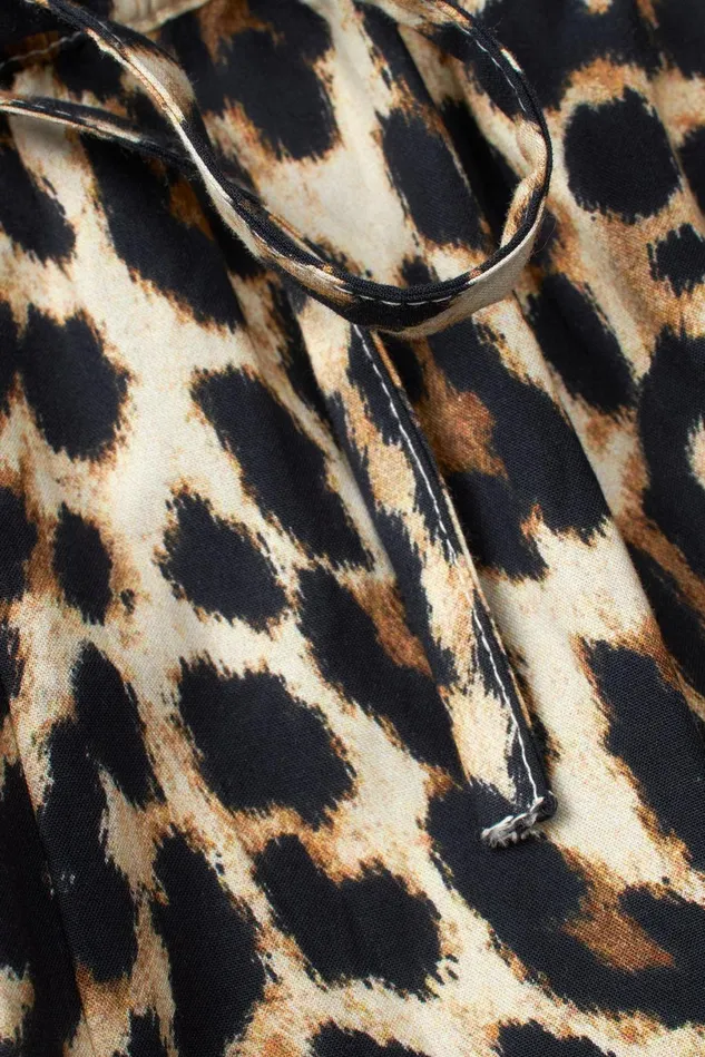 Women Lollys Laundry Pants Shorts RitaLL Pants Leopard Print