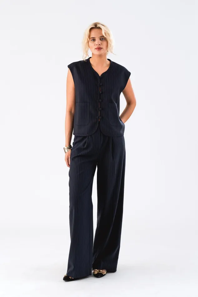 Women Lollys Laundry Pants Shorts TylerLL Pants Dark Navy