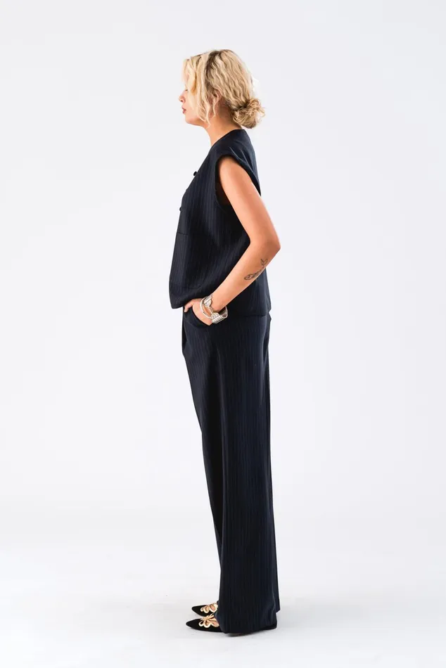 Women Lollys Laundry Pants Shorts TylerLL Pants Dark Navy