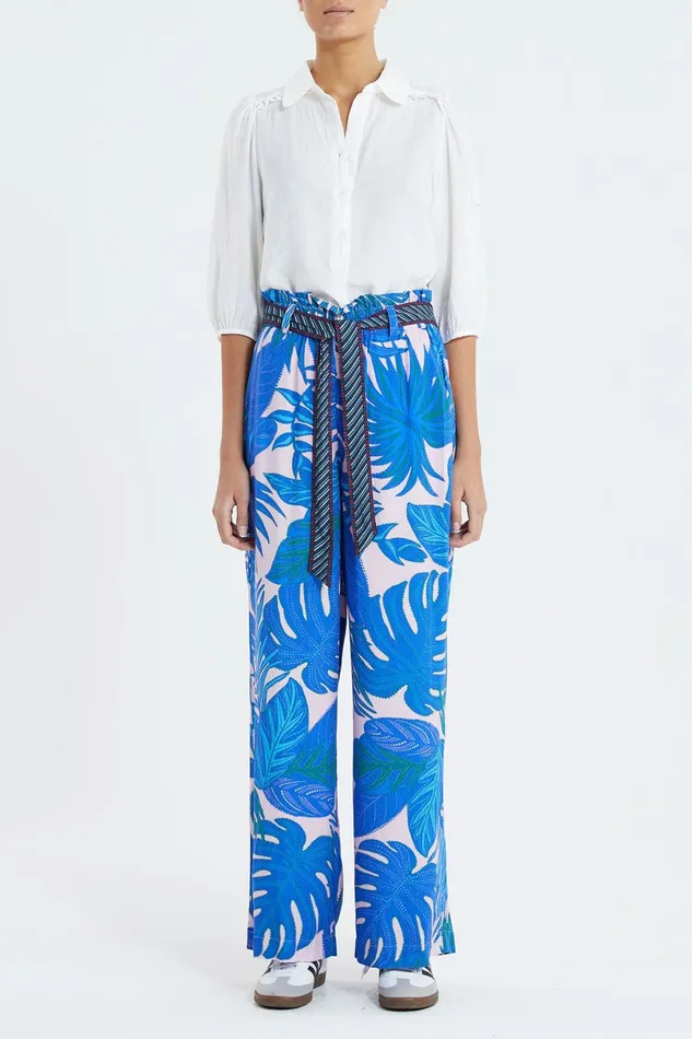 Women Lollys Laundry Pants Shorts Vicky Pants Blue