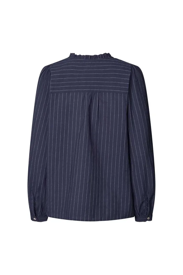 Women Lollys Laundry Shirts River Shirt Dark Blue