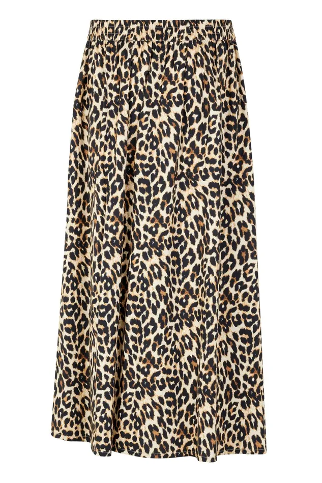 Women Lollys Laundry Skirts AkaneLL Maxi Skirt Leopard Print