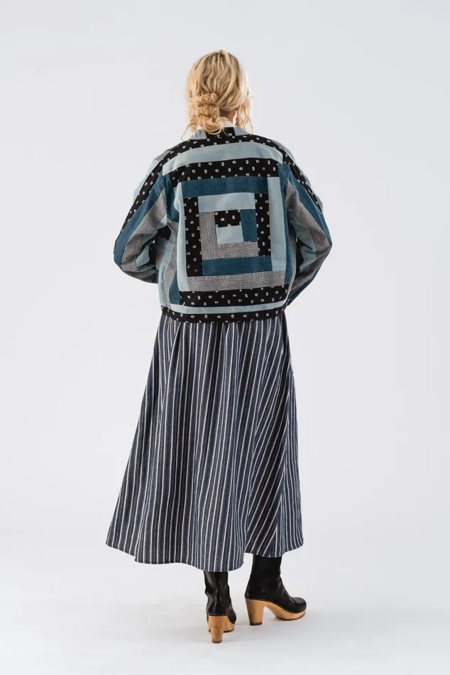 Women Lollys Laundry Skirts AkaneLL Maxi Skirt Stripe