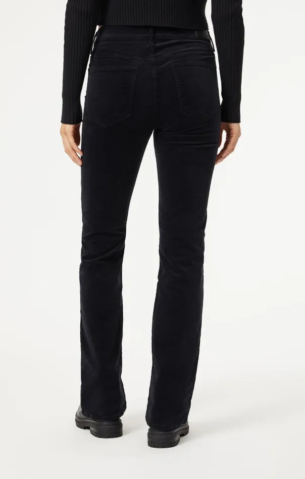 Women Maria Flare In Black Velvet Mavi Jeans Pants Women Maria Flare In Black Velvet Mavi Jeans Pants