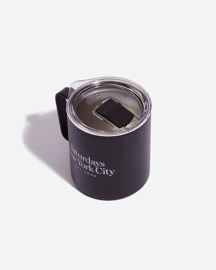 WomenMen Saturdays NYC Water Bottles MIIR X SNYC Camp Cup 12 Oz Black WomenMen Saturdays NYC Water Bottles MIIR X SNYC Camp Cup 12 Oz Black