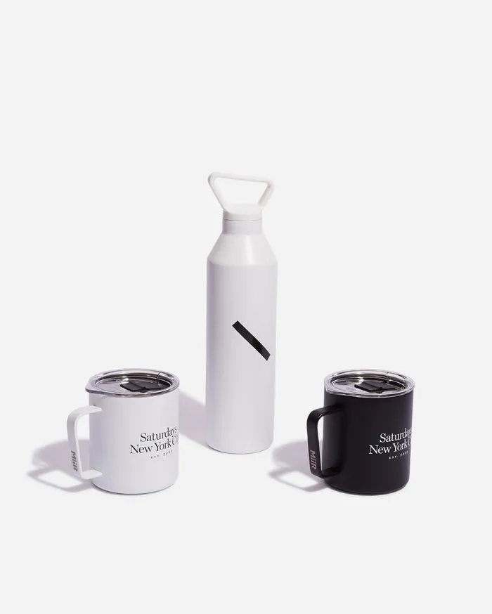 WomenMen Saturdays NYC Water Bottles MIIR X SNYC Slash Thermal 23 Oz White WomenMen Saturdays NYC Water Bottles MIIR X SNYC Slash Thermal 23 Oz White