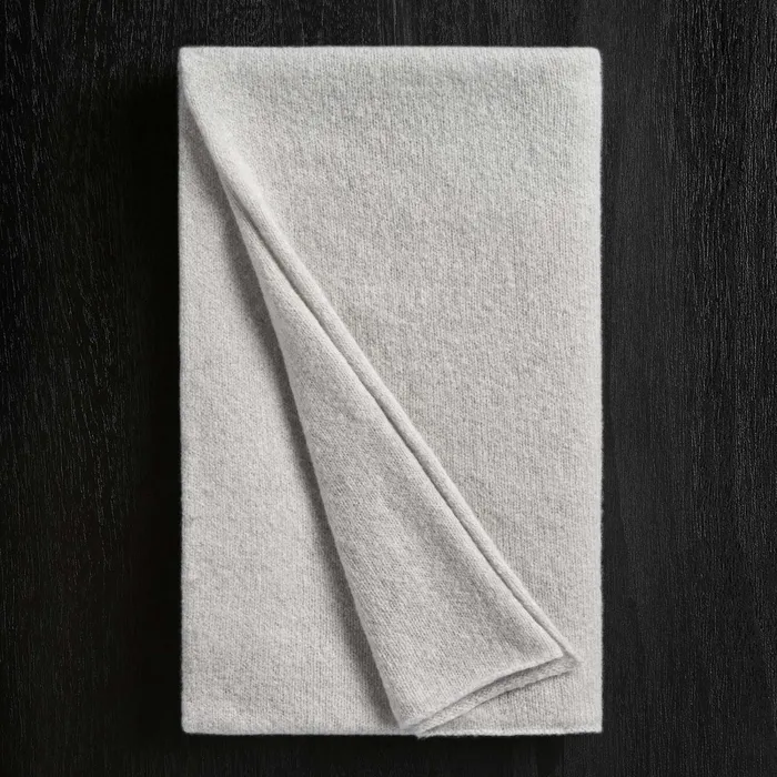 WomenMen Scarves James Perse Lightweight Textured Cashmere Scarf Mist