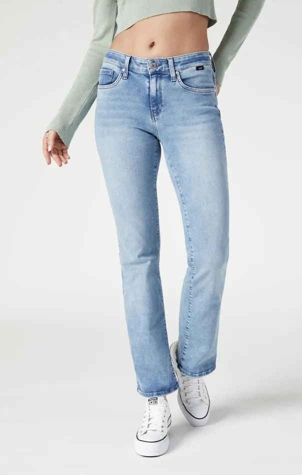 Women Molly Bootcut In Light Feather Blue Mavi Jeans Denim Women Molly Bootcut In Light Feather Blue Mavi Jeans Denim