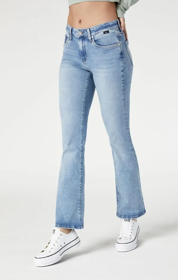 Women Molly Bootcut In Light Feather Blue Mavi Jeans Denim Women Molly Bootcut In Light Feather Blue Mavi Jeans Denim