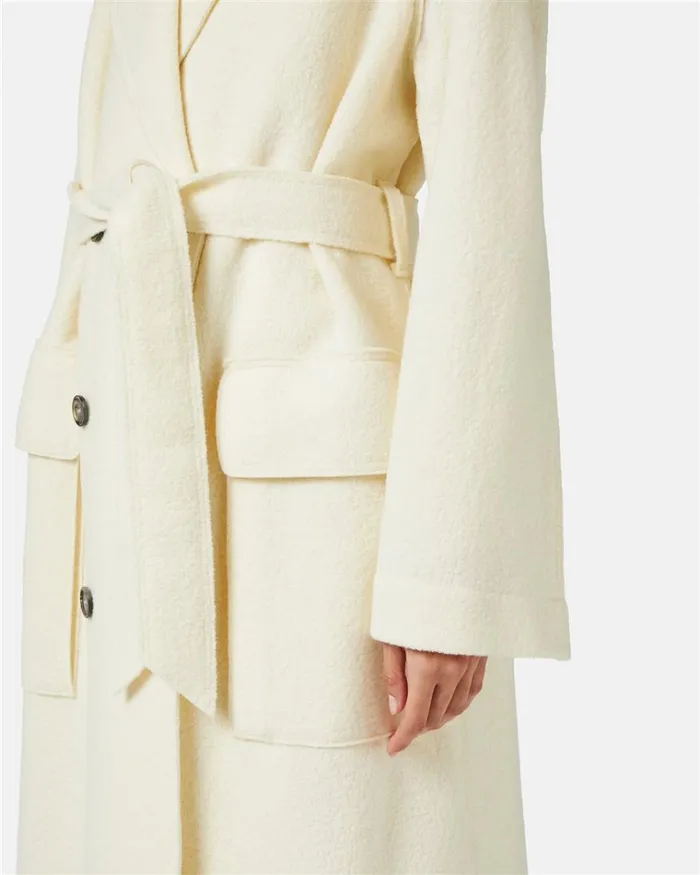 Women OUTERWEAR Iceberg Doublebreasted Coat In Boucl Cloth