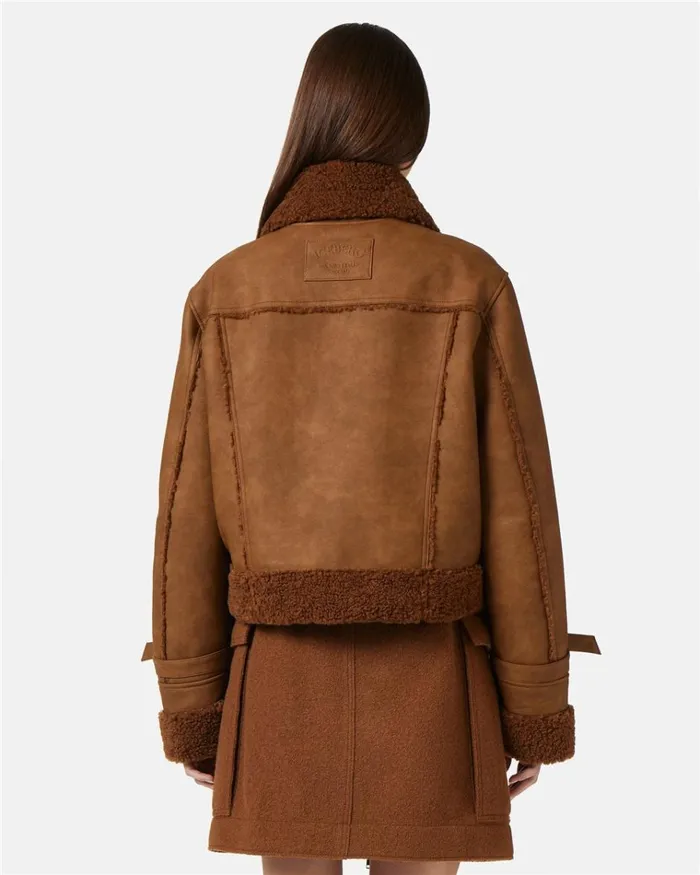Women OUTERWEAR Iceberg Eco Shearling Jacket Women OUTERWEAR Iceberg Eco Shearling Jacket