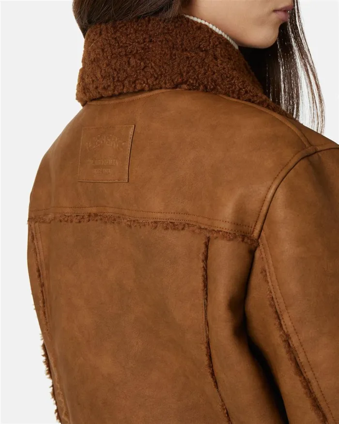 Women OUTERWEAR Iceberg Eco Shearling Jacket Women OUTERWEAR Iceberg Eco Shearling Jacket