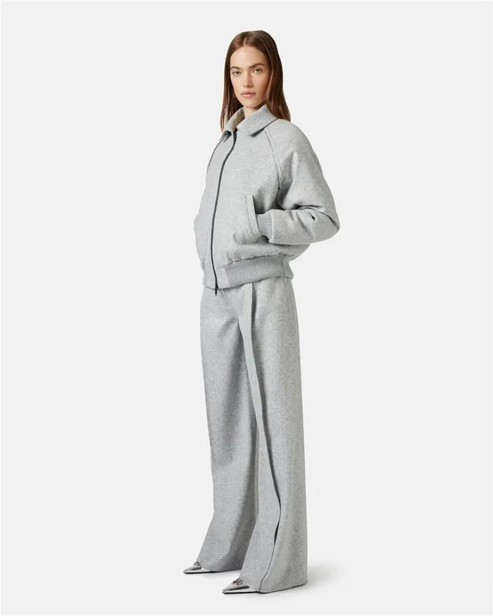 Women OUTERWEAR Iceberg Jacket With Hood In Double Technical Cloth Women OUTERWEAR Iceberg Jacket With Hood In Double Technical Cloth