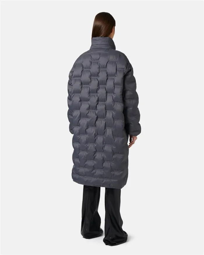Women OUTERWEAR Iceberg Long Down Jacket With Real Down Hood Women OUTERWEAR Iceberg Long Down Jacket With Real Down Hood
