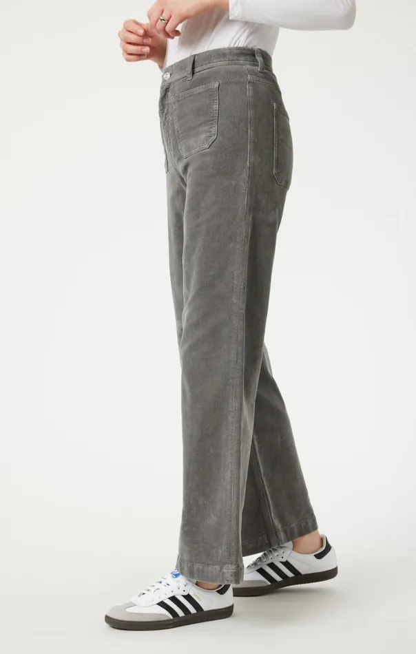 Women Paloma Marine Wide Leg In Steel Cord Mavi Jeans Pants Women Paloma Marine Wide Leg In Steel Cord Mavi Jeans Pants