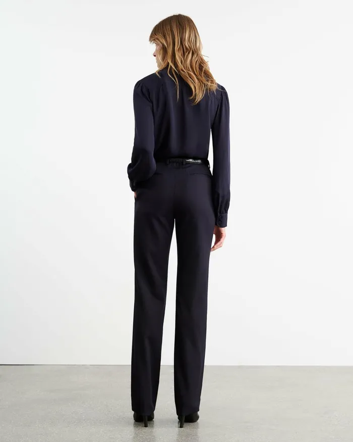 Women Pants and Shorts Nili Lotan ANATOLE PANT Brown