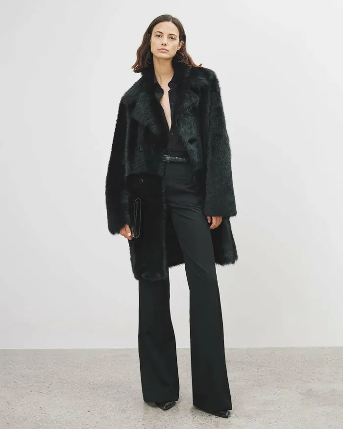 Women Pants and Shorts Nili Lotan CHRISTOPHE PANT Brown