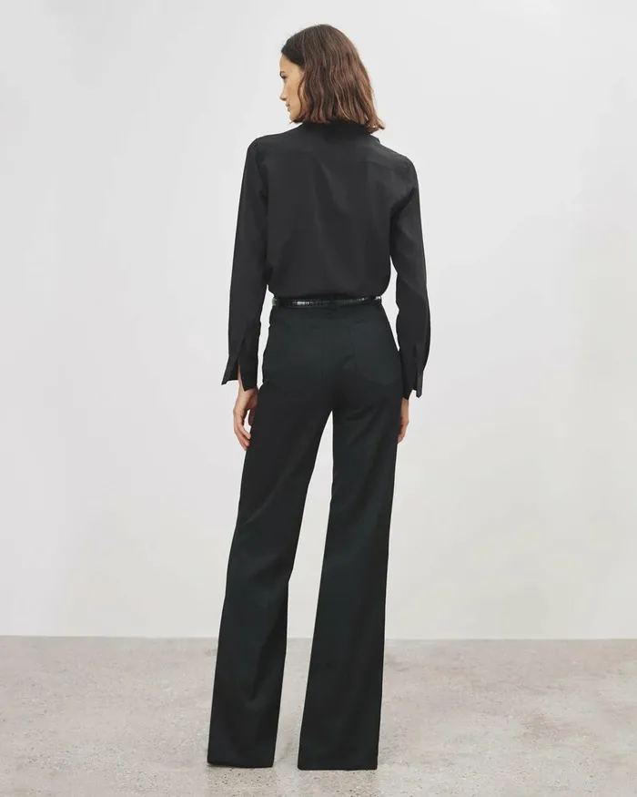 Women Pants and Shorts Nili Lotan CHRISTOPHE PANT Brown