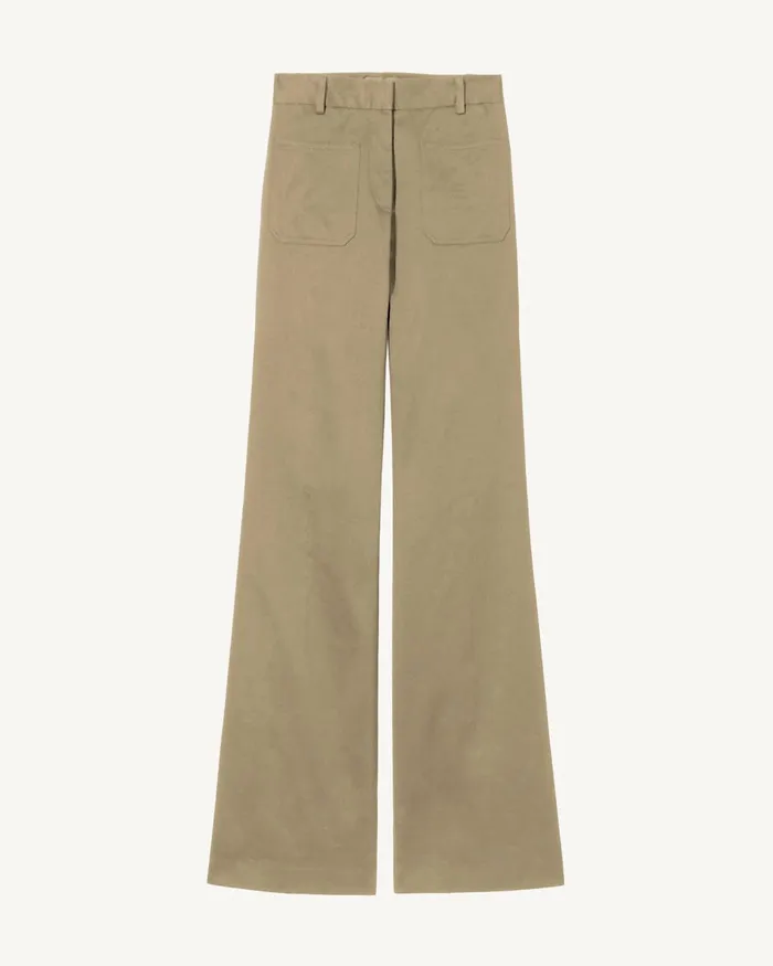Women Pants and Shorts Nili Lotan CHRISTOPHE PANT Brown