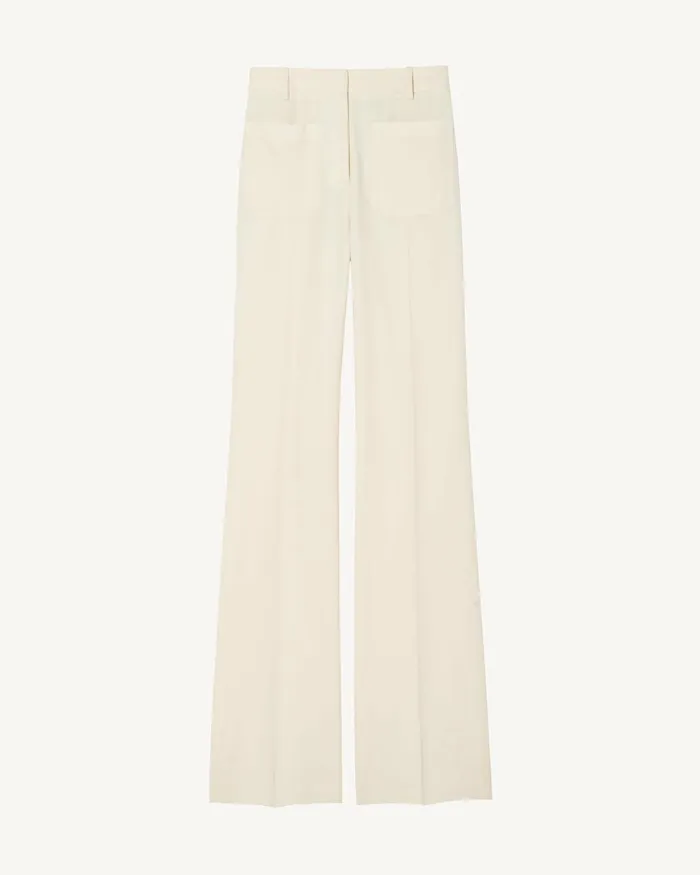 Women Pants and Shorts Nili Lotan CHRISTOPHE PANT Brown