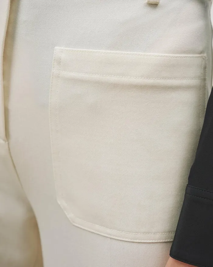 Women Pants and Shorts Nili Lotan CHRISTOPHE PANT Brown