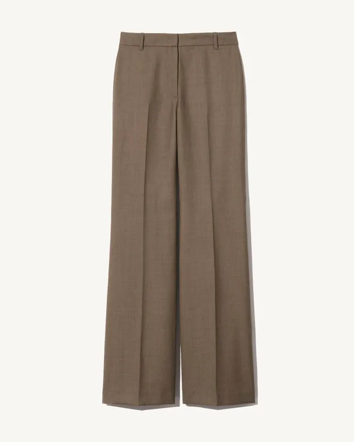 Women Pants and Shorts Nili Lotan EFFY PANT Taupe Grey