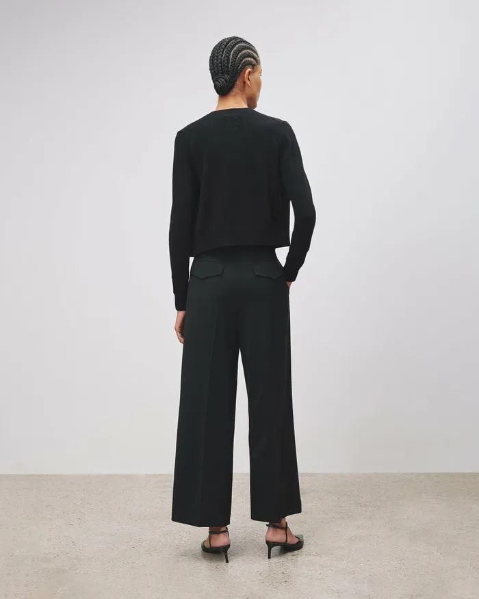Women Pants and Shorts Nili Lotan EMERALD PANT Black