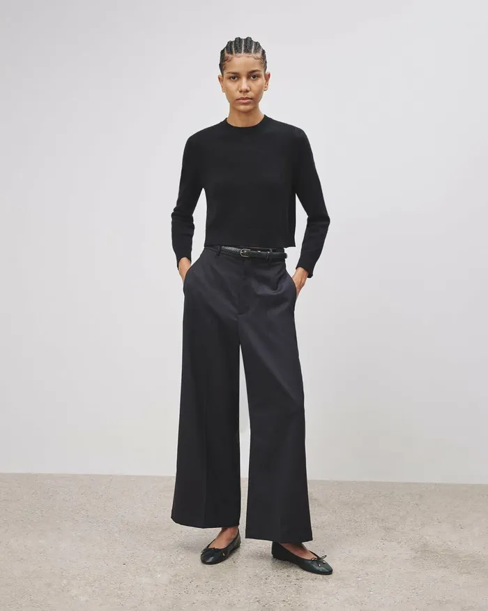 Women Pants and Shorts Nili Lotan EMERALD PANT Black