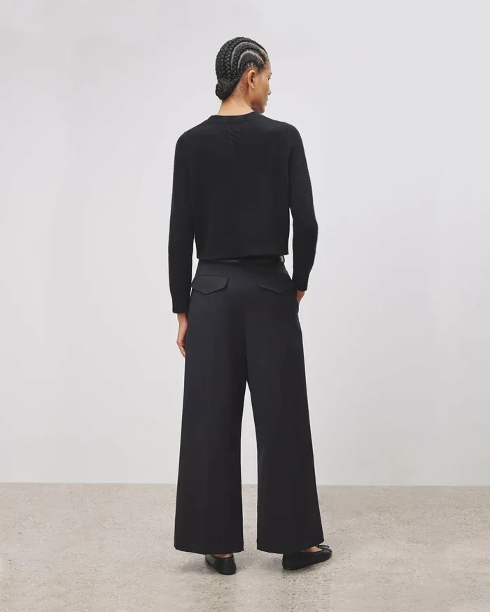 Women Pants and Shorts Nili Lotan EMERALD PANT Black