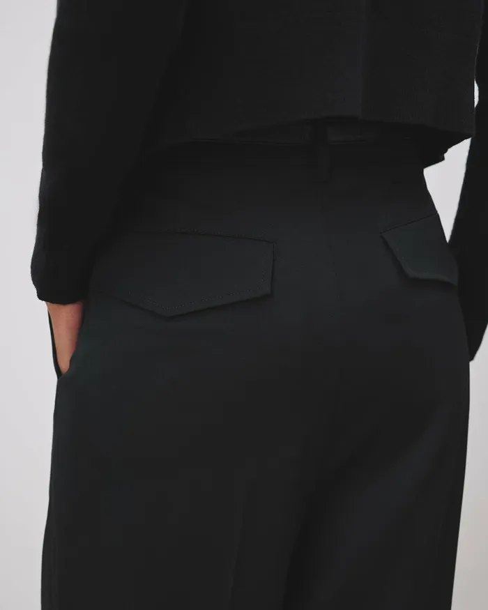 Women Pants and Shorts Nili Lotan EMERALD PANT Black