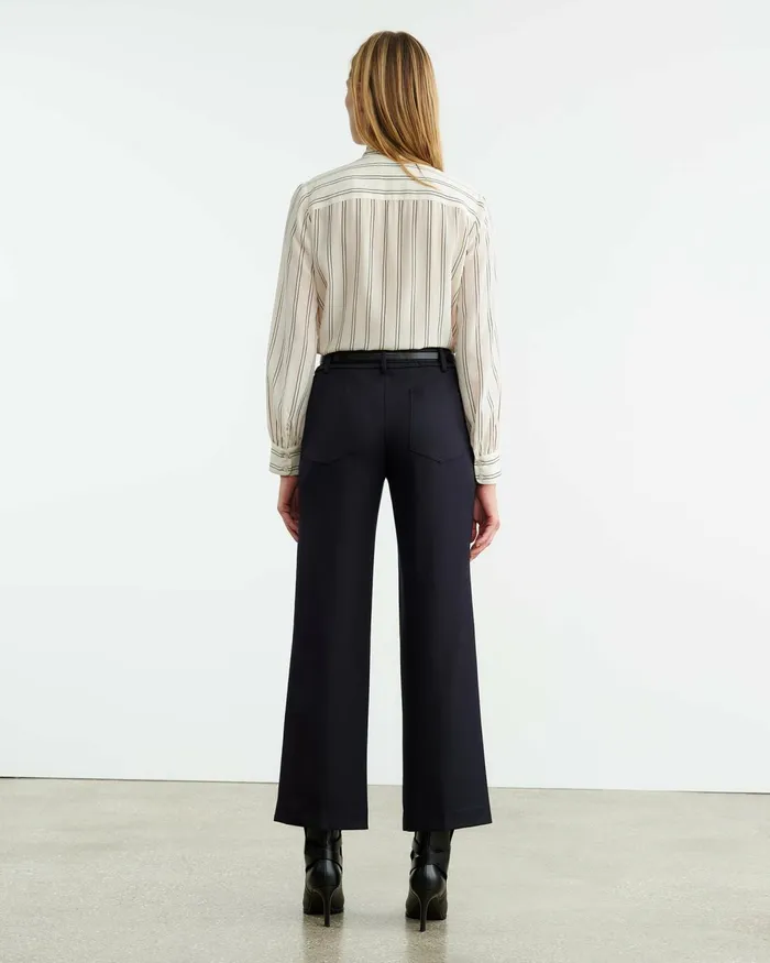 Women Pants and Shorts Nili Lotan ENYA PANT Midnight