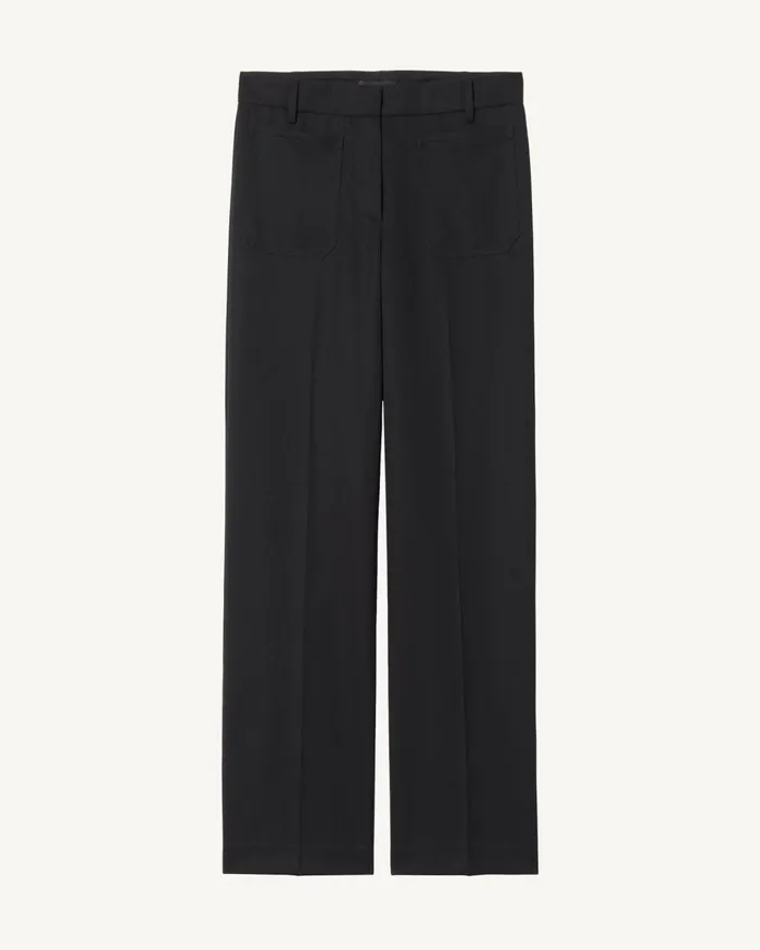 Women Pants and Shorts Nili Lotan ENYA PANT Midnight