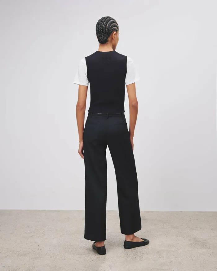 Women Pants and Shorts Nili Lotan ENYA PANT Midnight