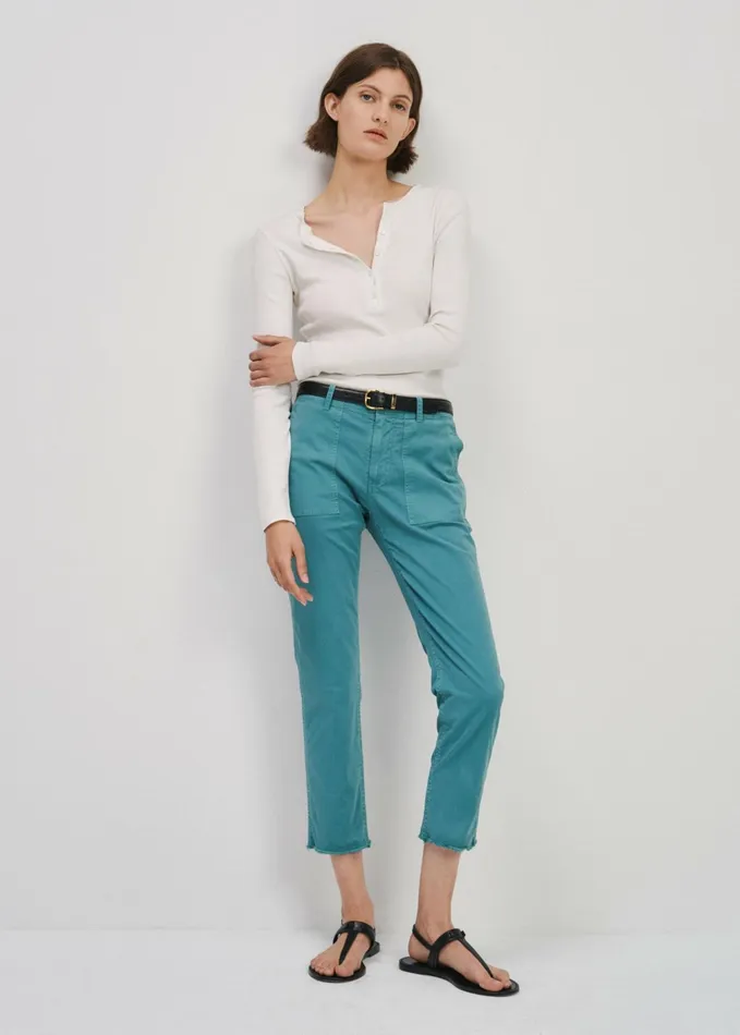Women Pants and Shorts Nili Lotan JENNA PANT Stone
