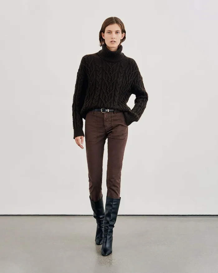 Women Pants and Shorts Nili Lotan JENNA PANT Stone